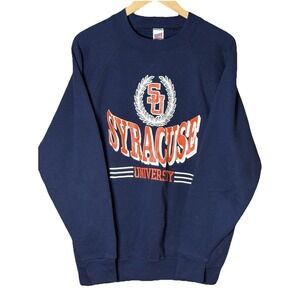 Vintage Soffe Sweats Syracuse University Navy Crewneck‎ Sweatshirt XXL USA